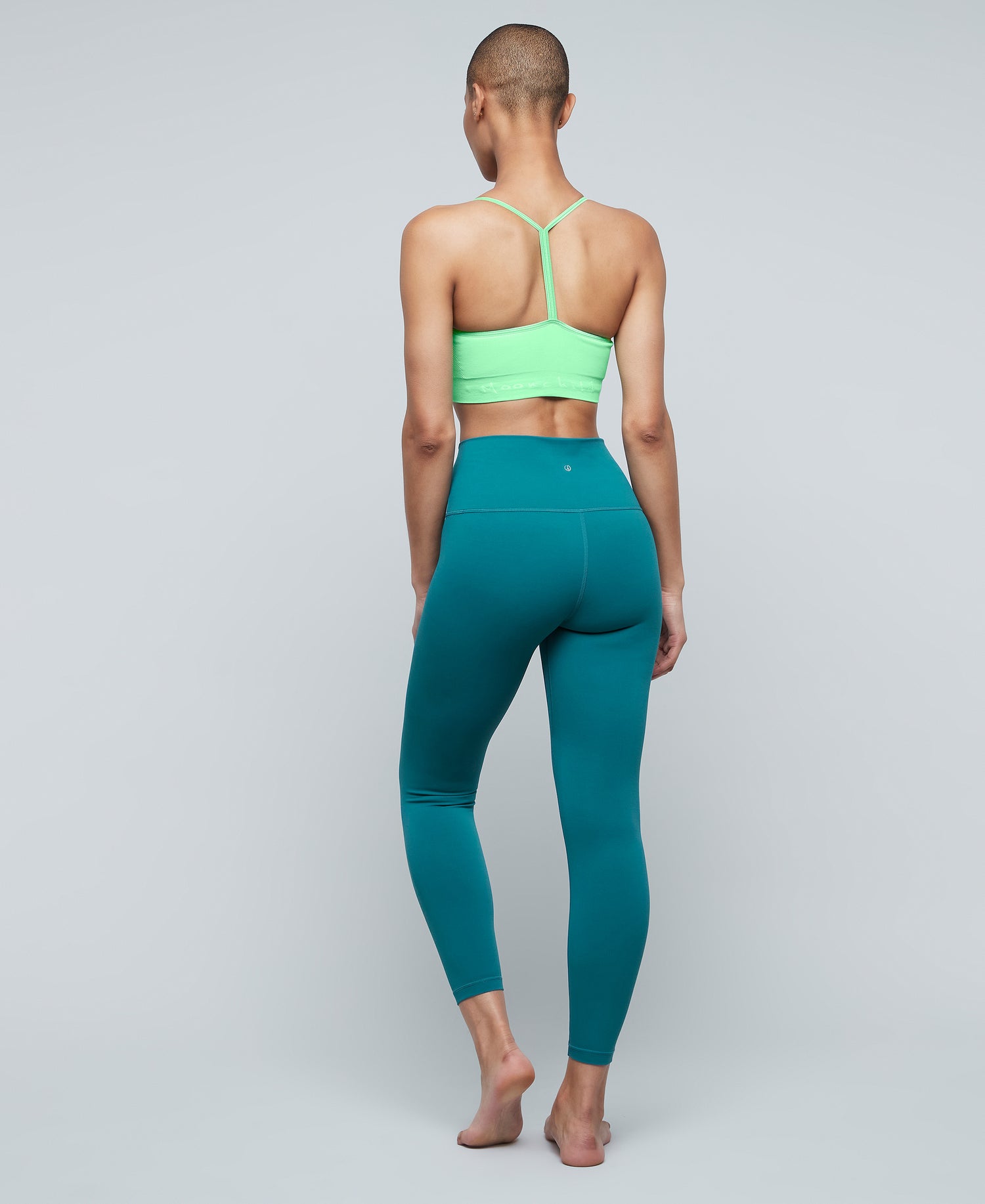 Wolf and Moon Teal Legging