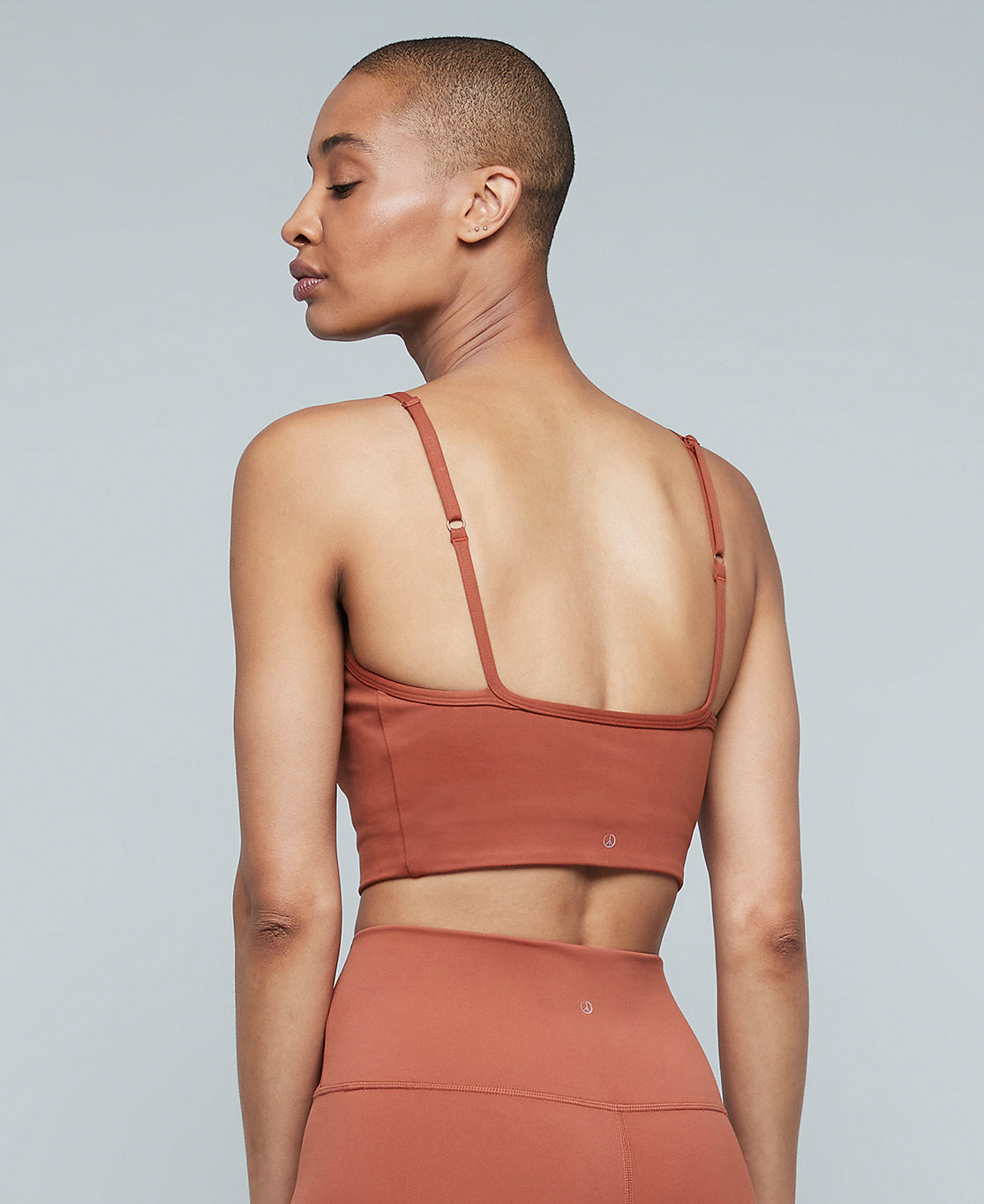 Lunar Luxe Bra Top - Burnt Sienna